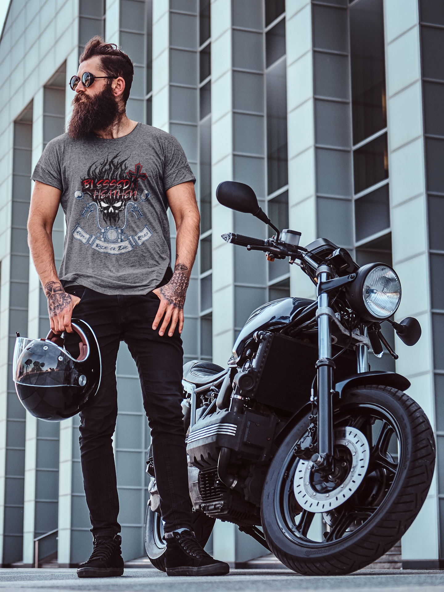 Men's Rebel Rider - Front Only