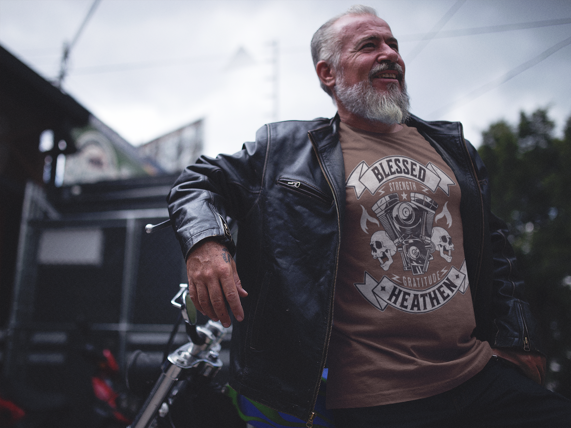 Men's Twin Cam - Design on Front Only