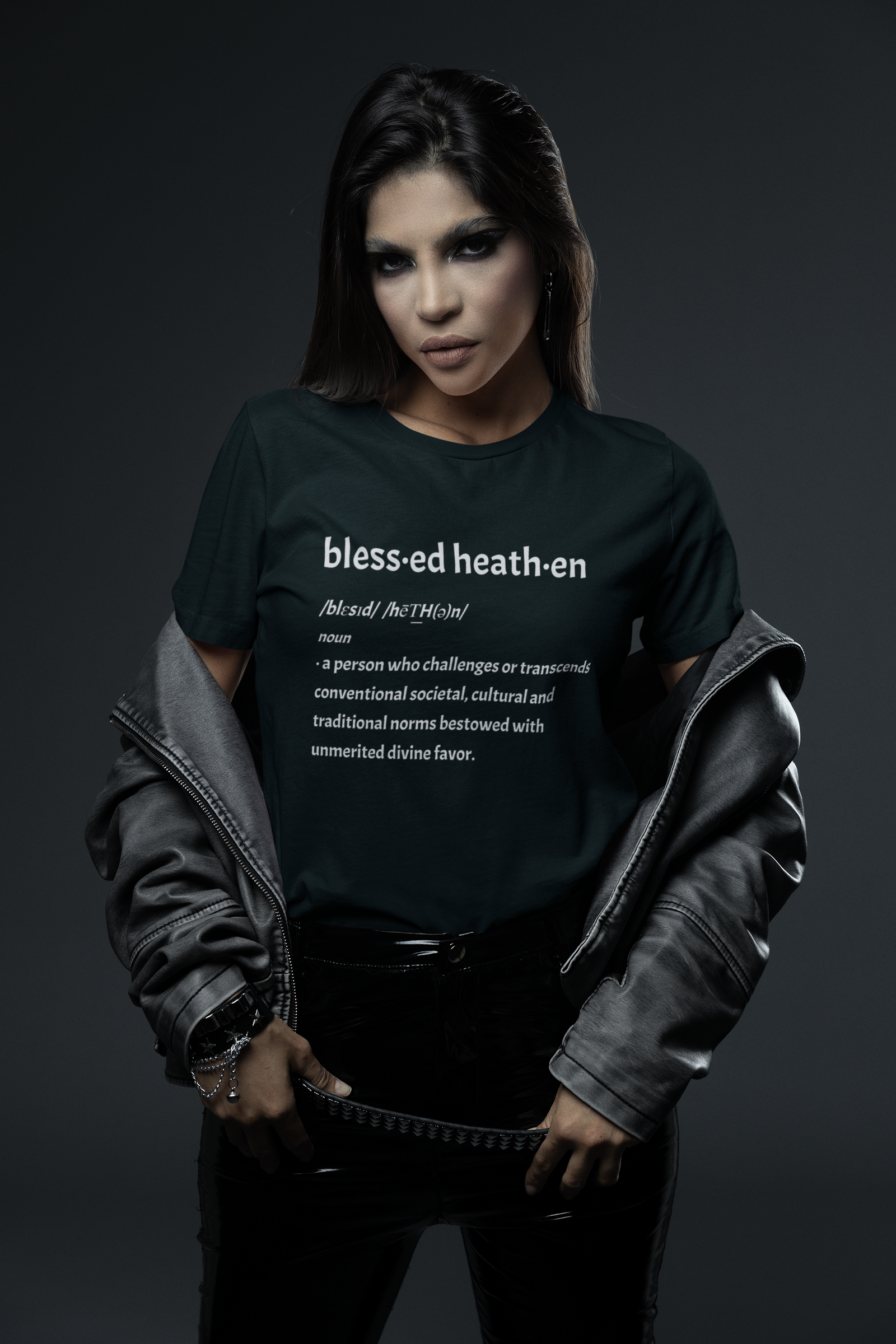 Women's Blessed Heathen Definition