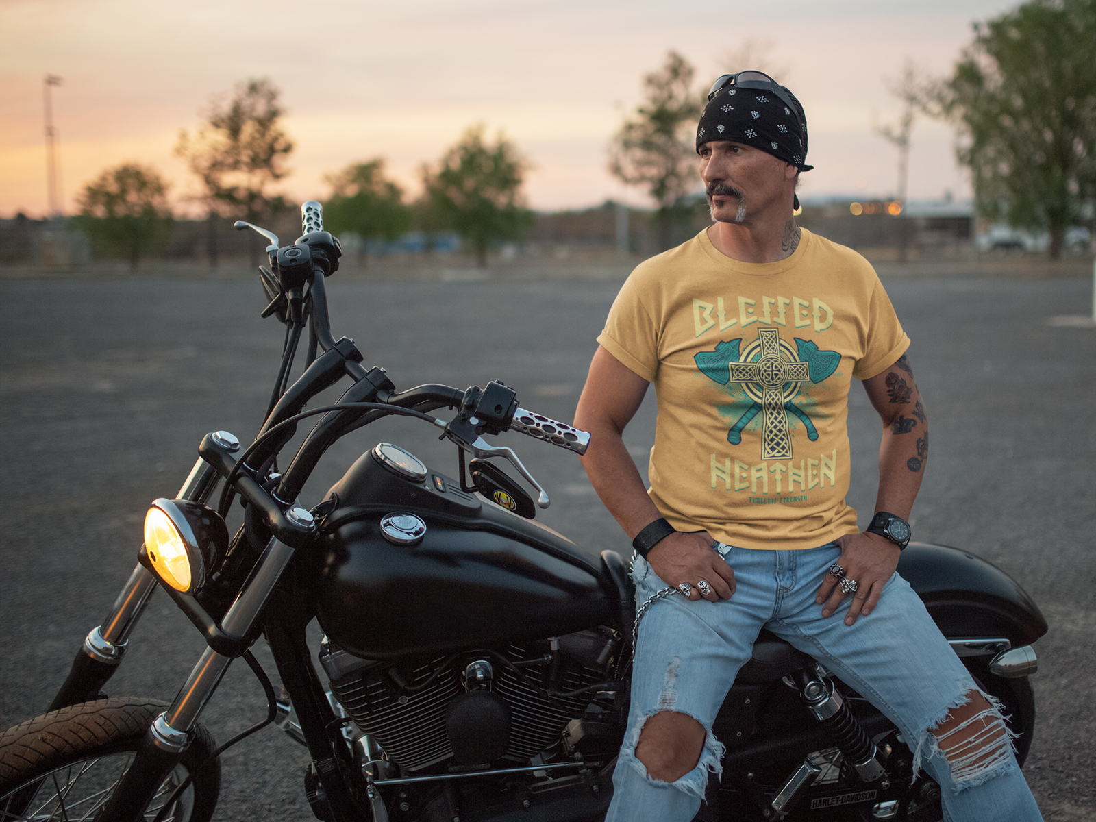 Men's Timeless Strength - Design on Front Only