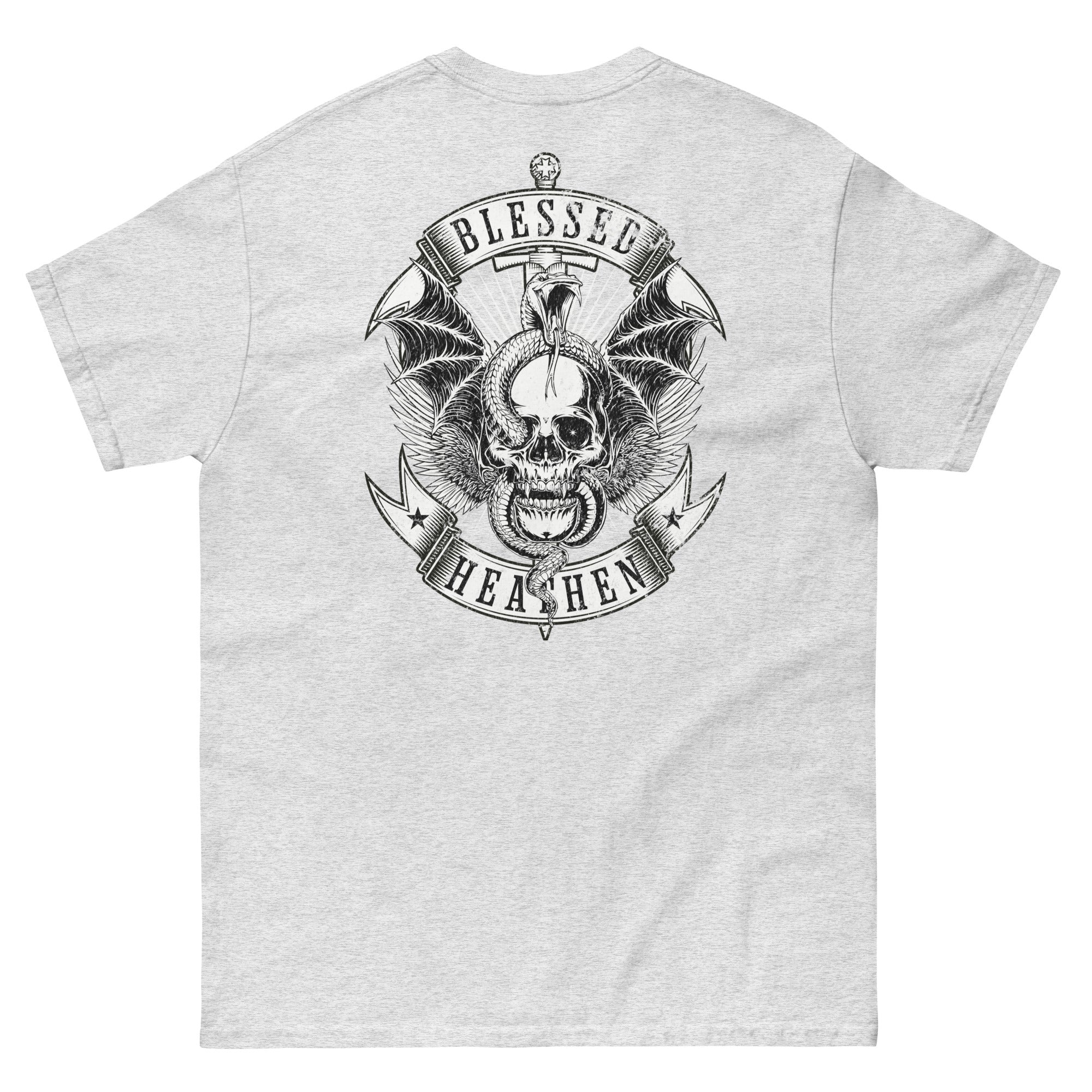 Men's Viper & Skull - Design on Back Only
