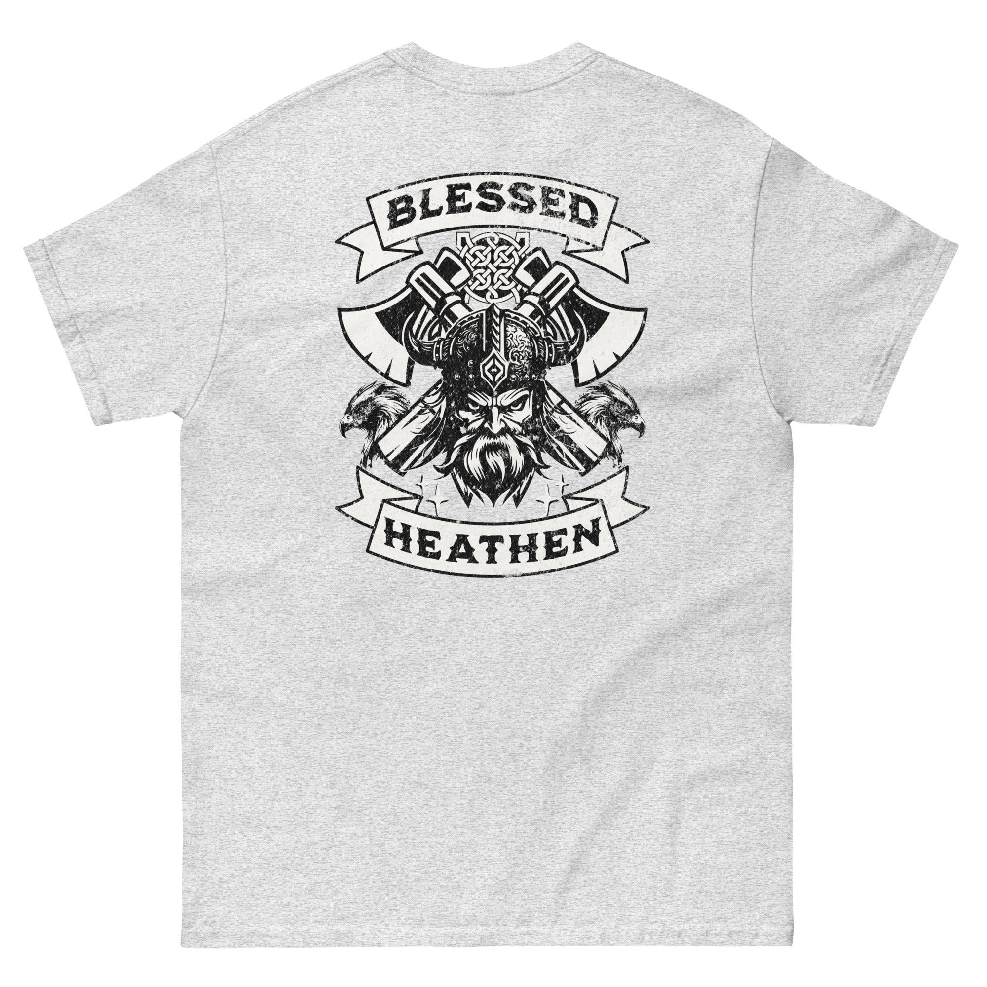 Men's Viking Warrior - Design on Back Only