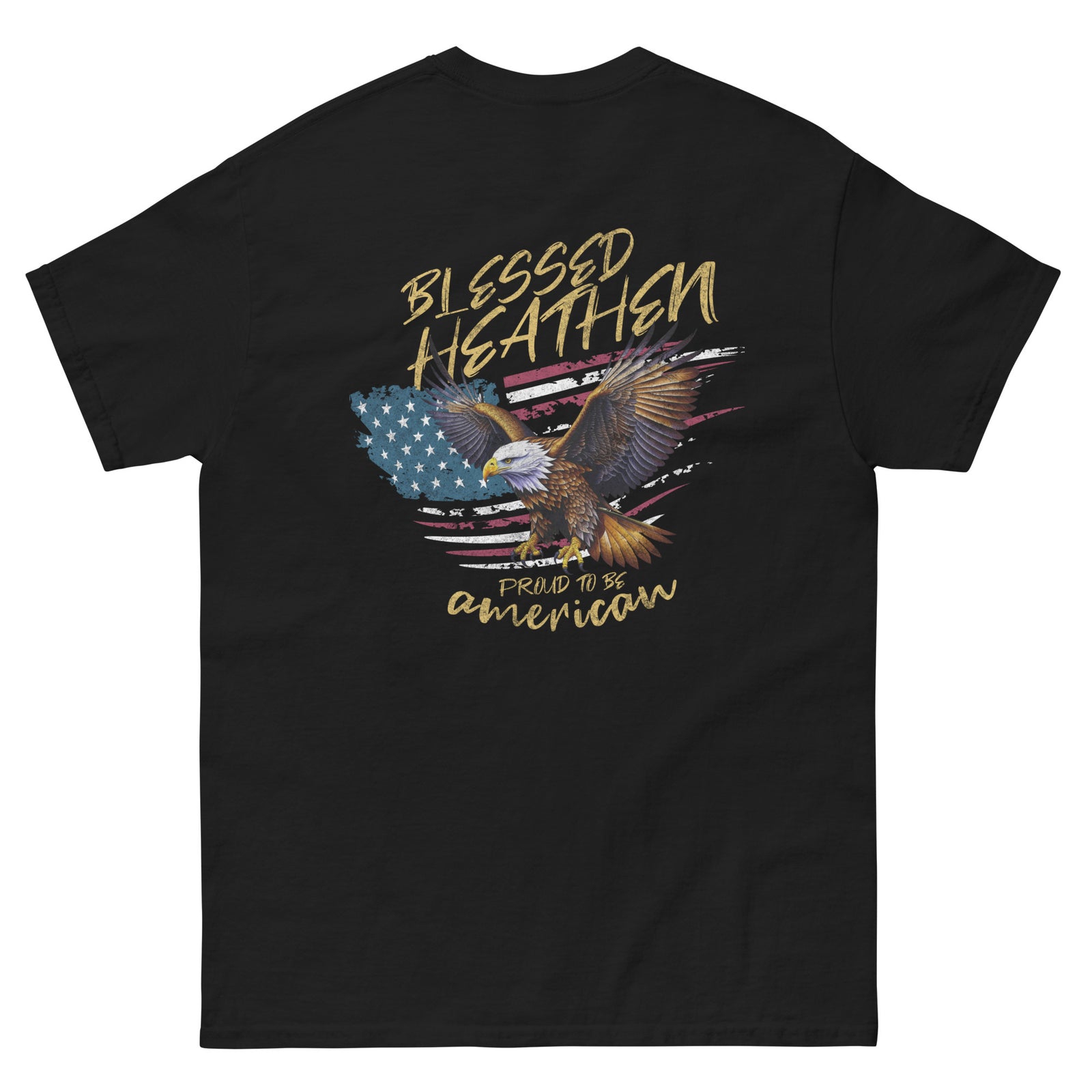 Men's American Eagle - Design on Back Only