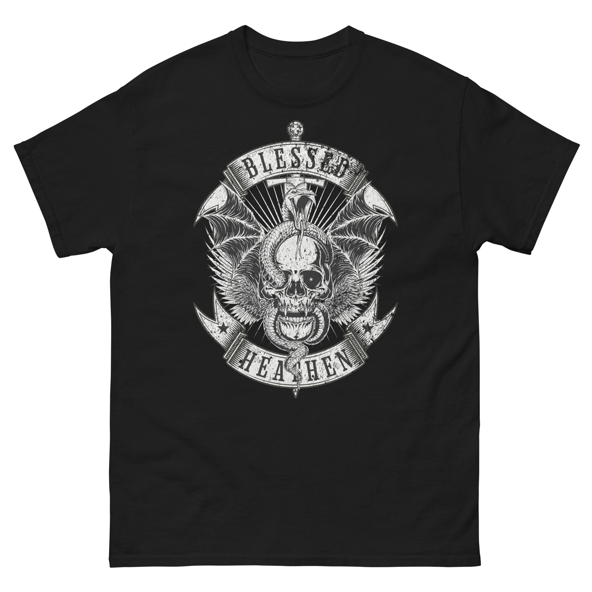 Men's Viper & Skull - Design on Front Only