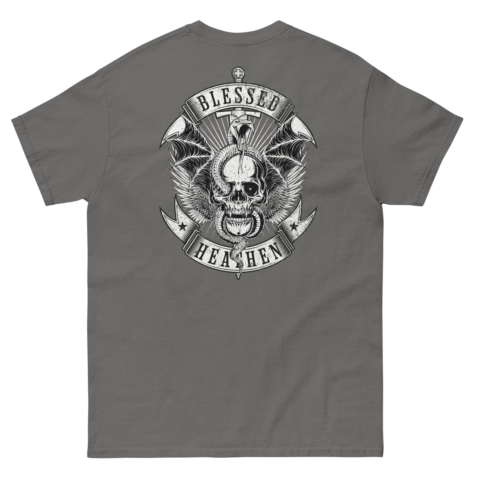 Men's Viper & Skull - Design on Back Only