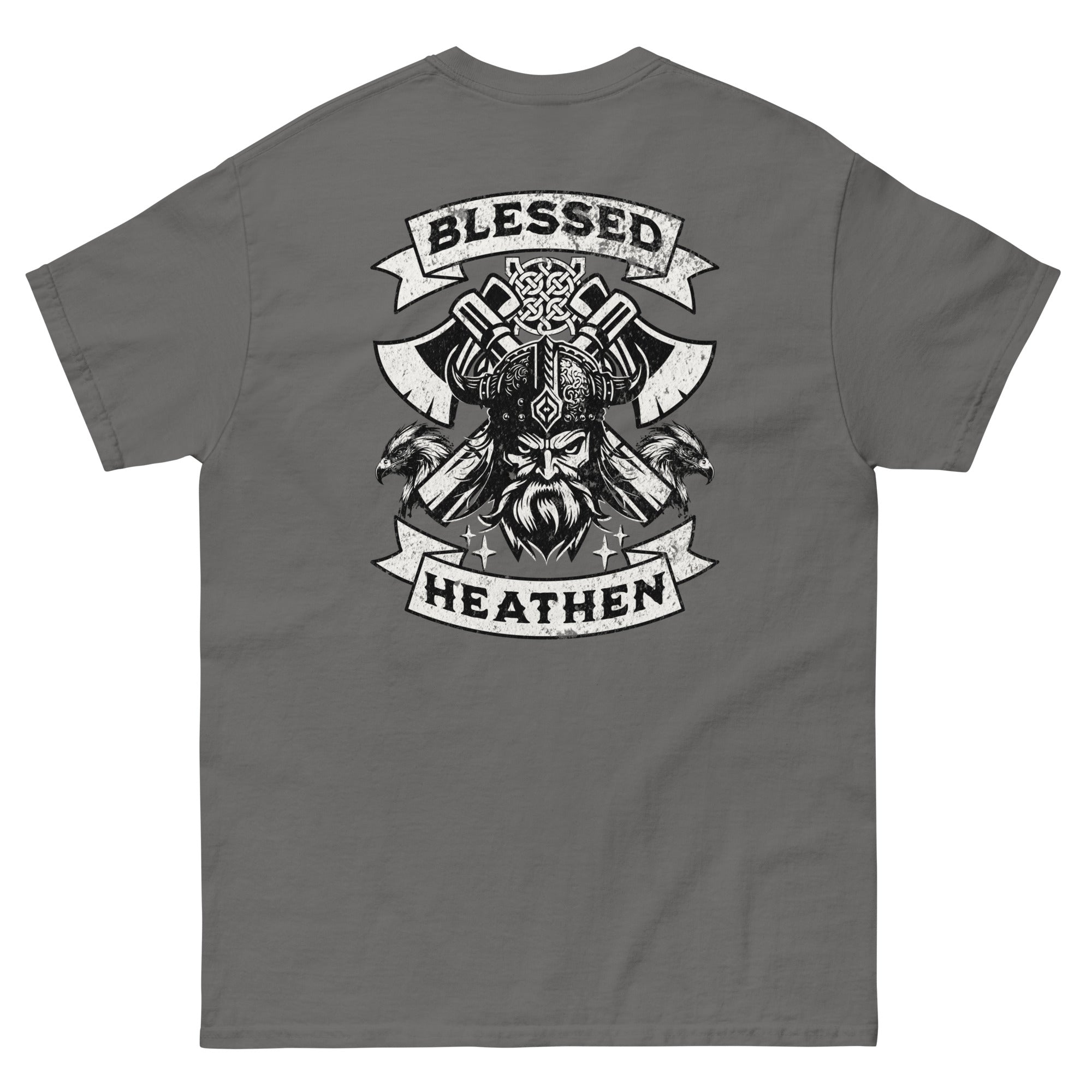 Men's Viking Warrior - Design on Back Only
