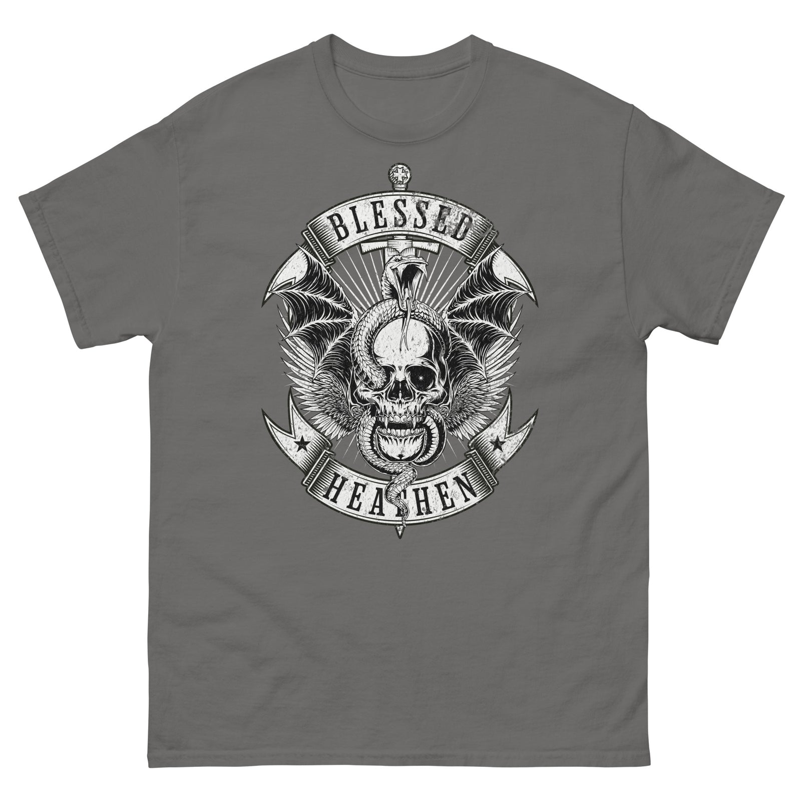 Men's Viper & Skull - Design on Front Only