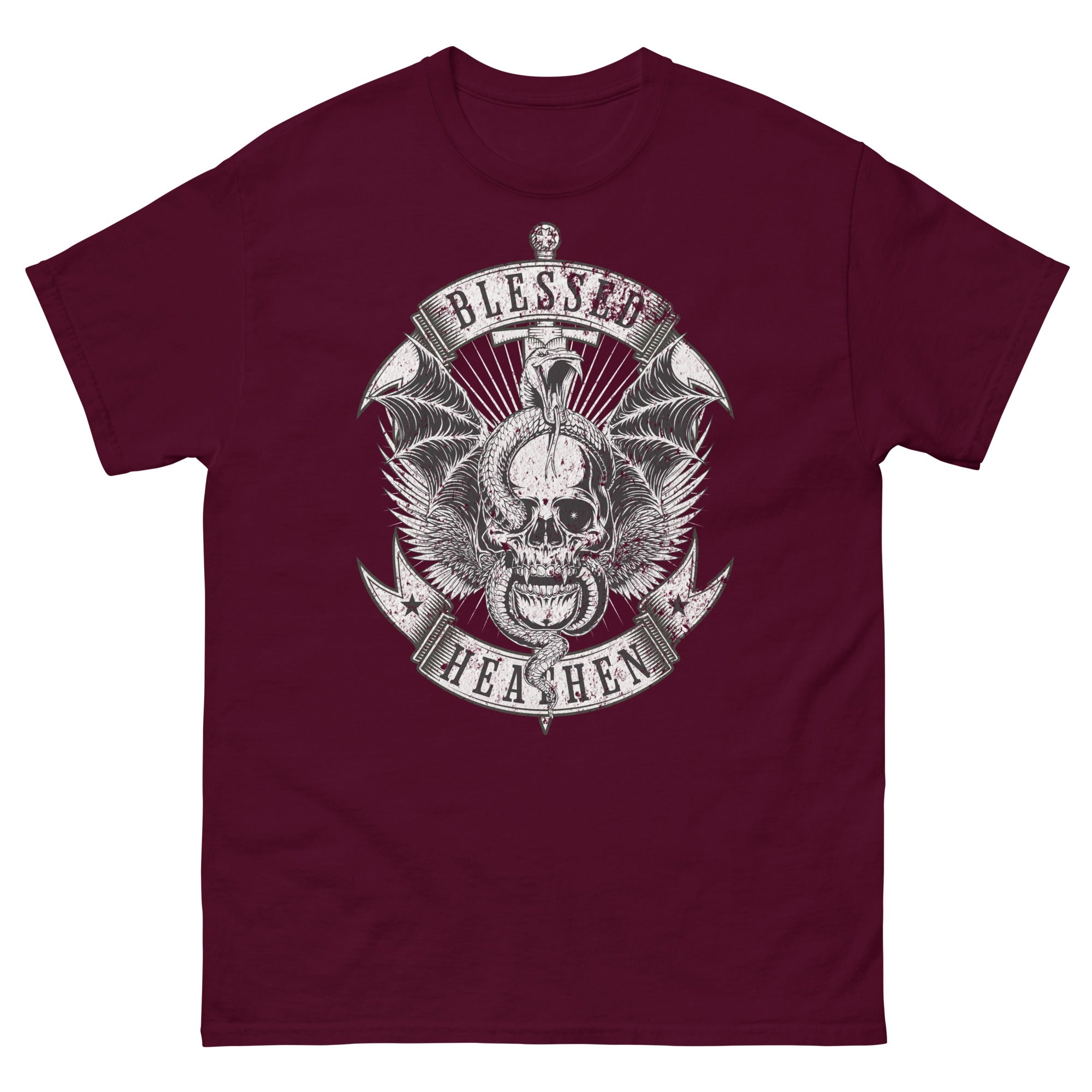 Men's Viper & Skull - Design on Front Only