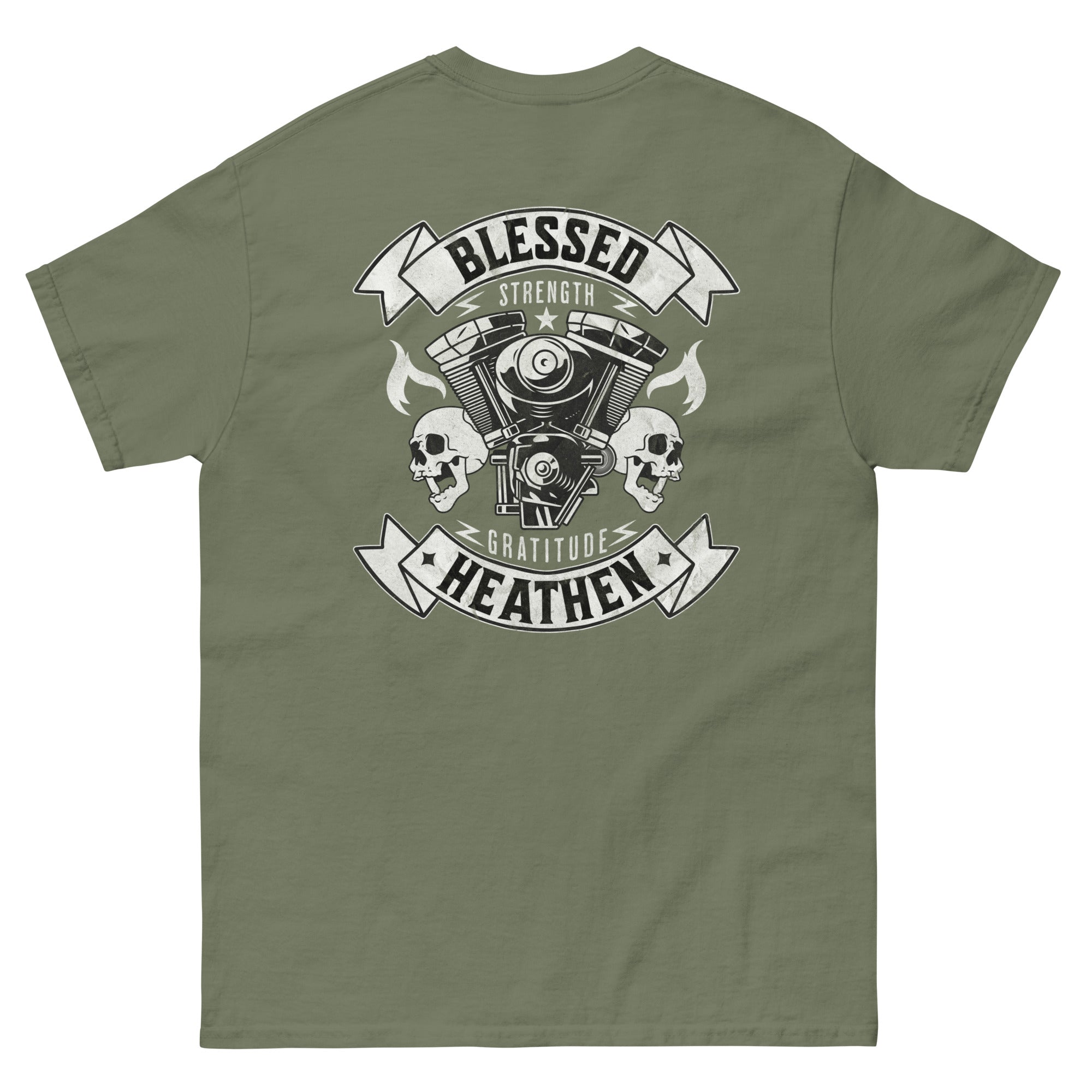 Men's Twin Cam - Design on Back Only