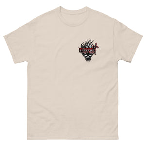 Men's Blessed Heathen Logo - Small Front Design and Large Back Design
