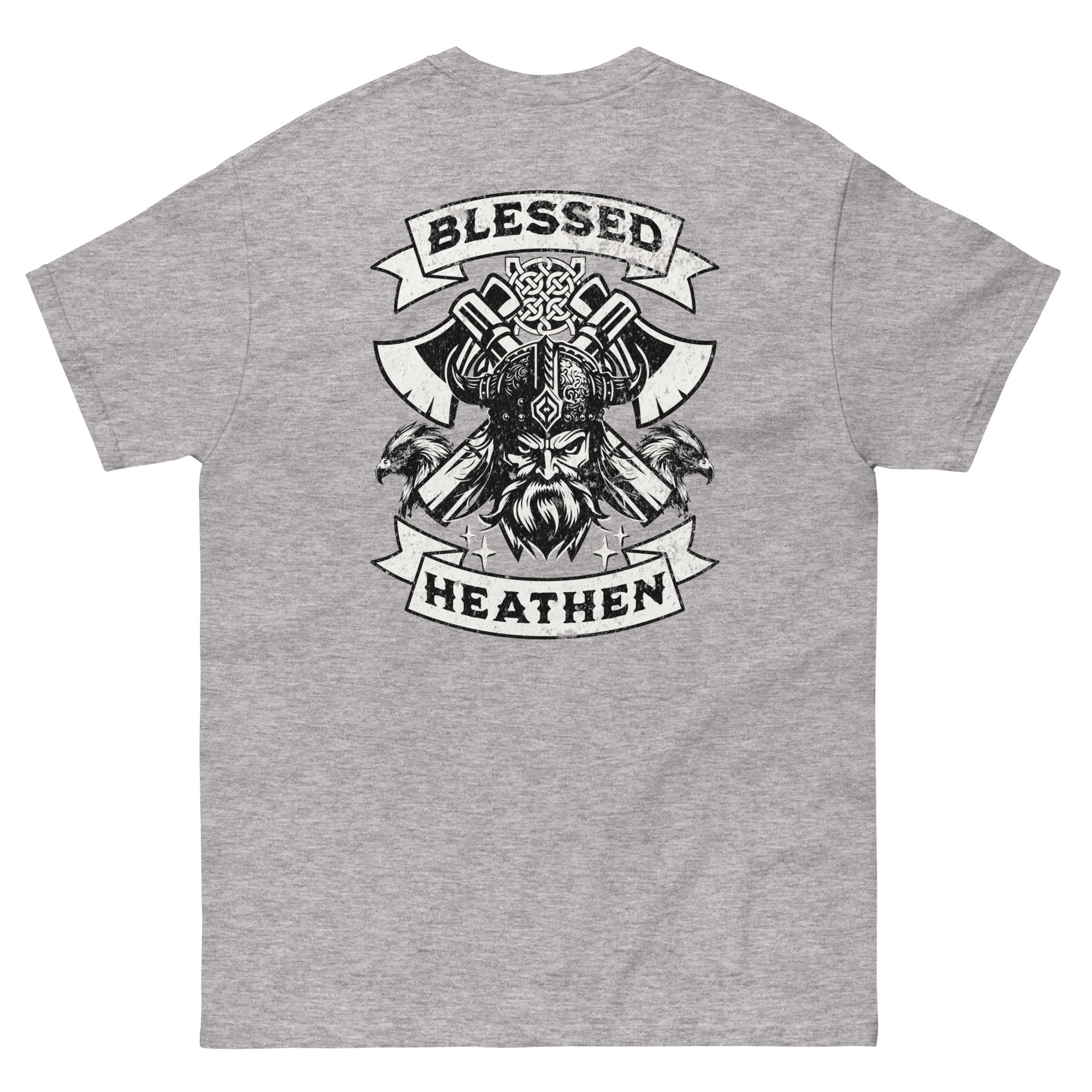 Men's Viking Warrior - Design on Back Only
