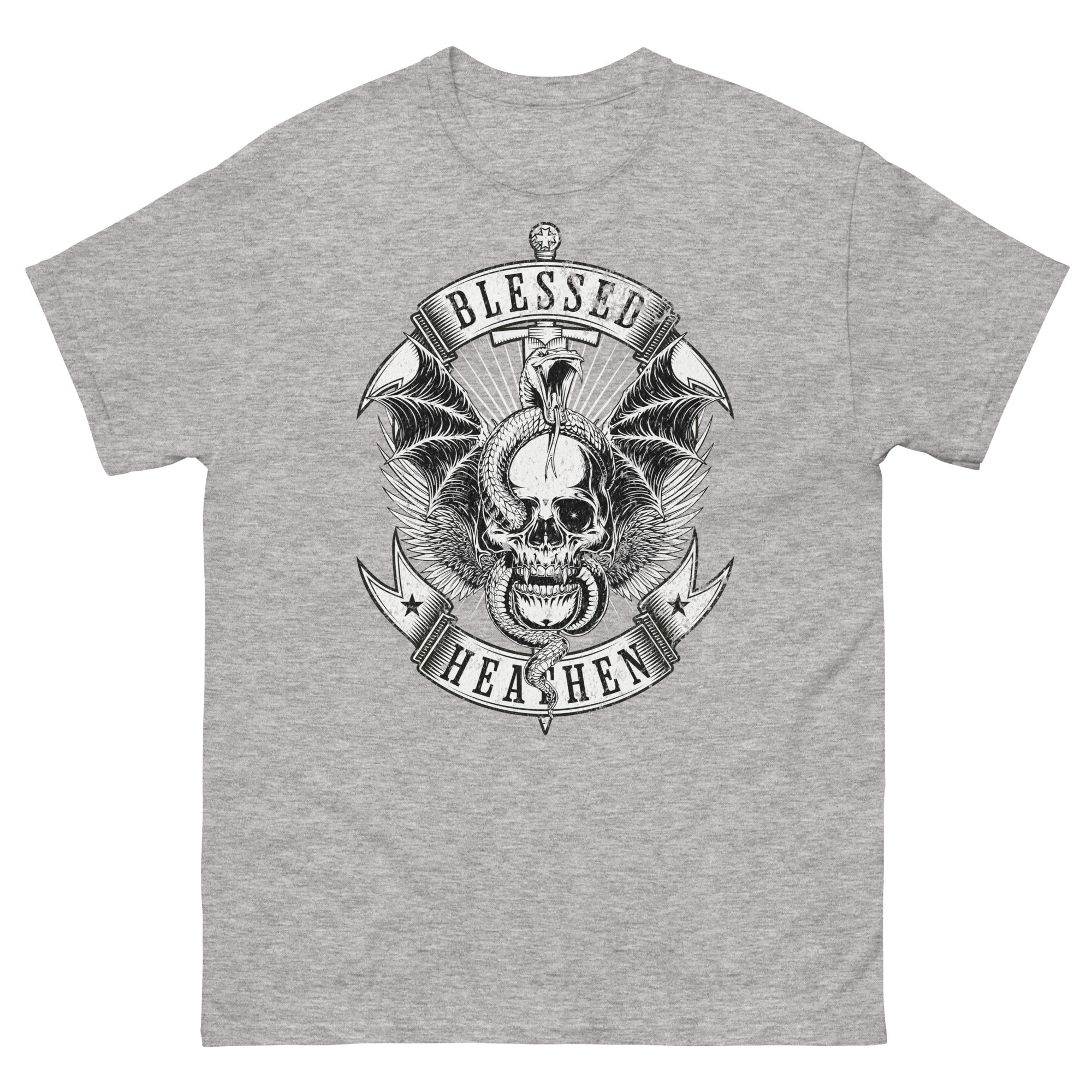 Men's Viper & Skull - Design on Front Only