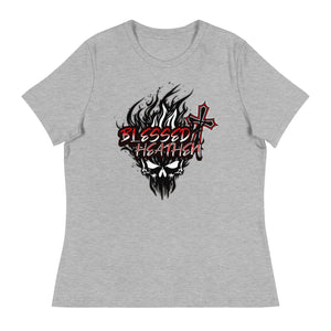 Women's Blessed Heathen Logo - Design on Front Only