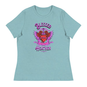 Women's Warrior Heart - Design on Front Only