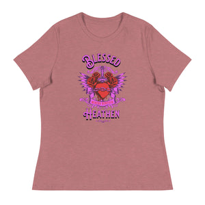 Women's Warrior Heart - Design on Front Only