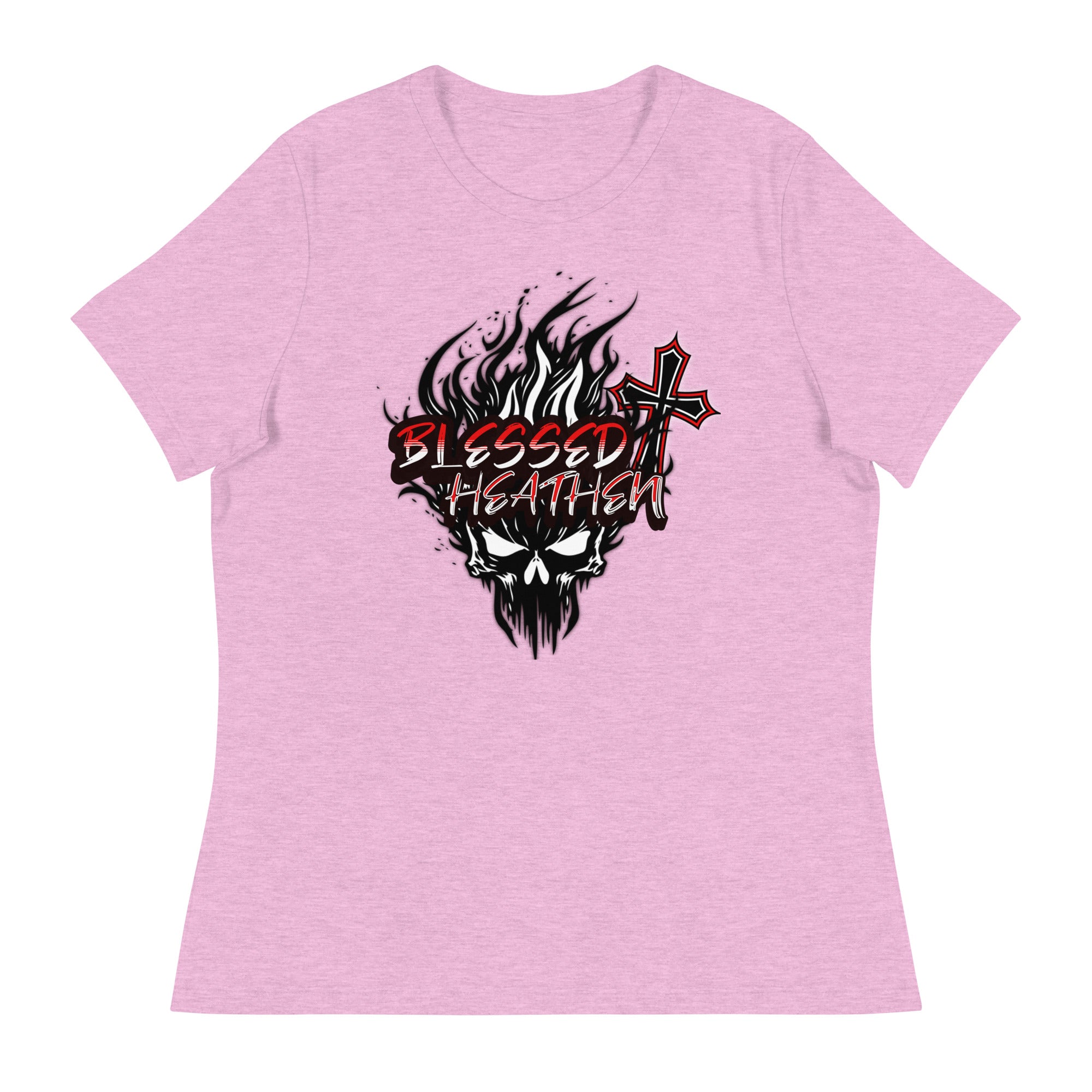 Women's Blessed Heathen Logo - Design on Front Only