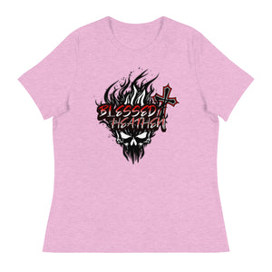 Women's Blessed Heathen Logo - Design on Front Only