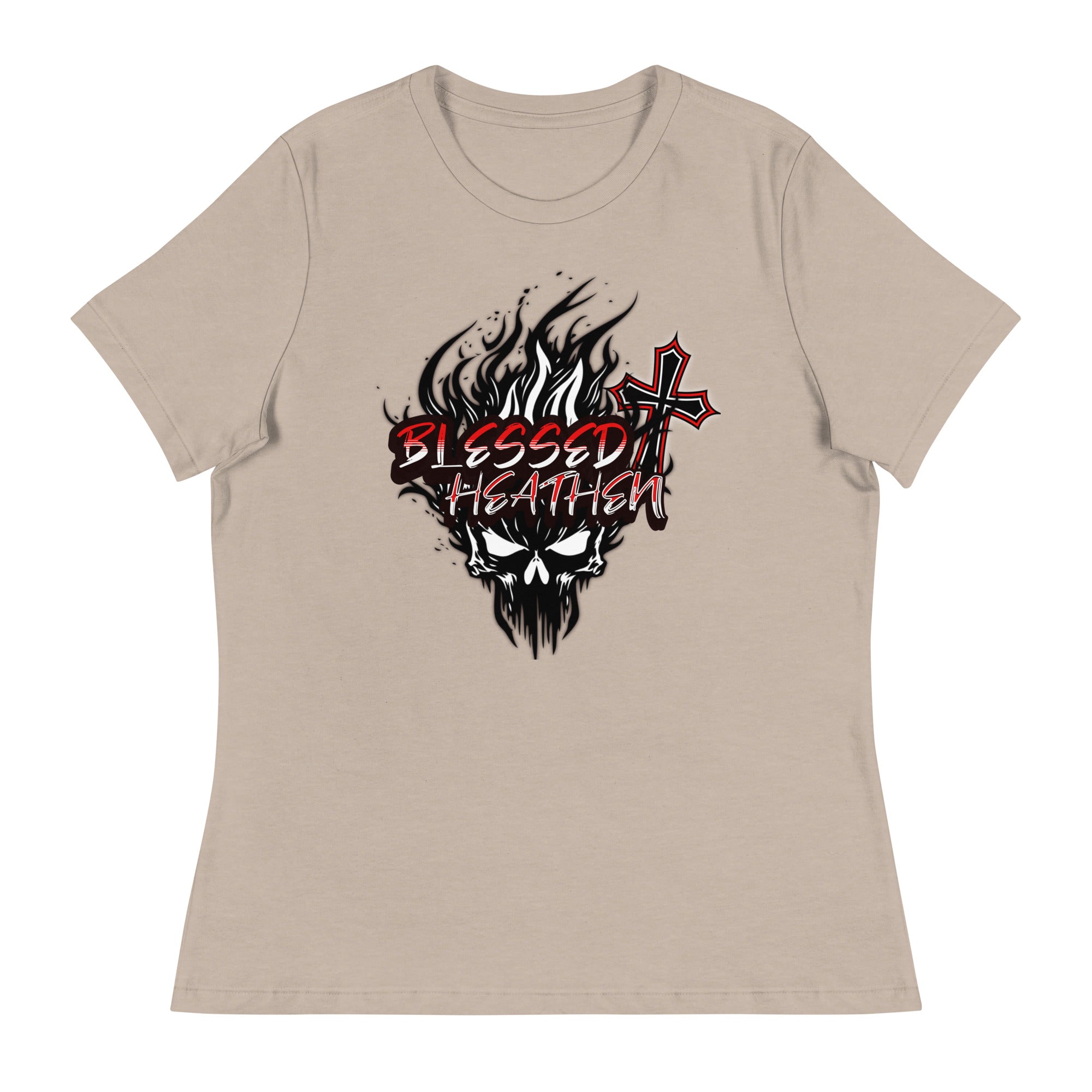 Women's Blessed Heathen Logo - Design on Front Only