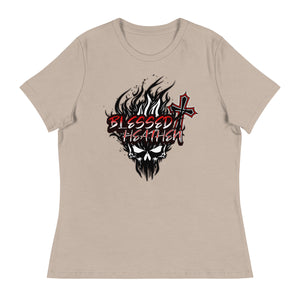 Women's Blessed Heathen Logo - Design on Front Only