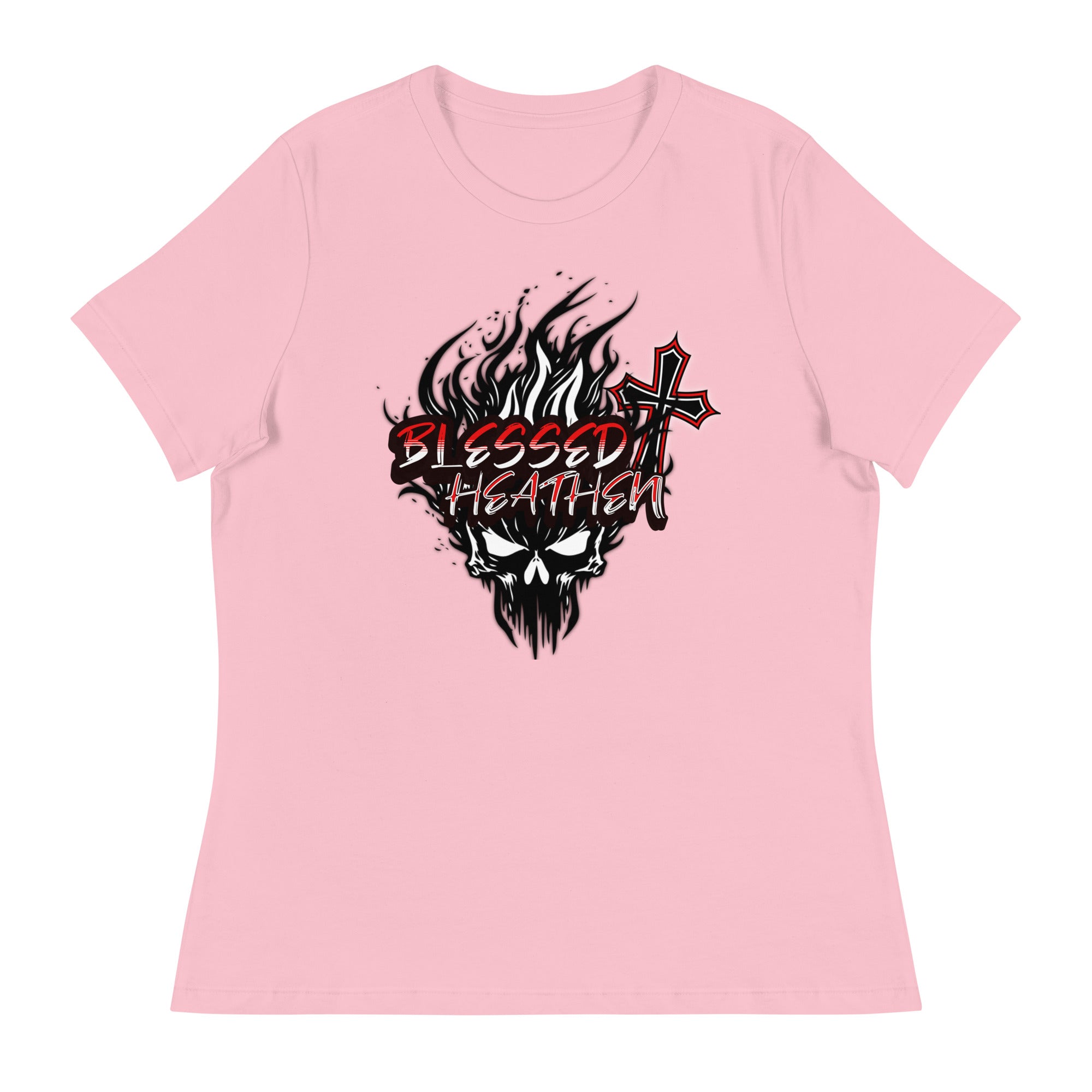 Women's Blessed Heathen Logo - Design on Front Only