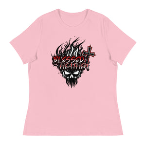 Women's Blessed Heathen Logo - Design on Front Only
