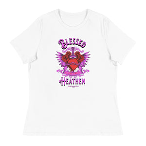 Women's Warrior Heart - Design on Front Only
